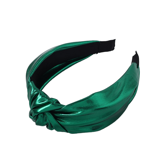 Evergreen Front Knot Headband