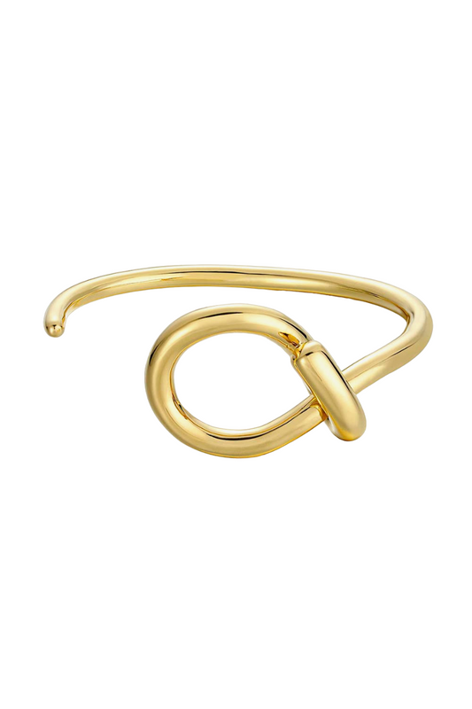 18k Gold Plated Lock Open Bracelet