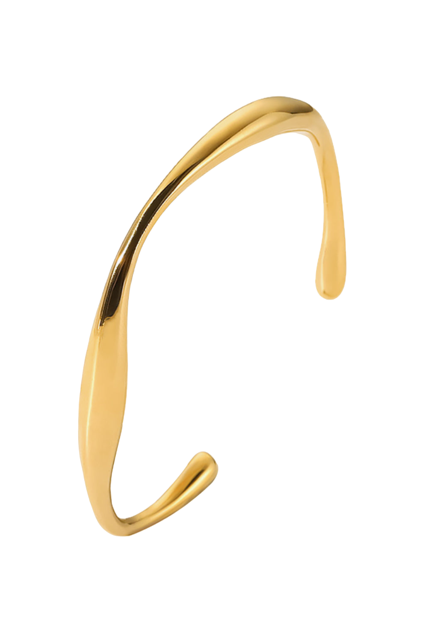 Modern Silhouette Cuff Bracelet