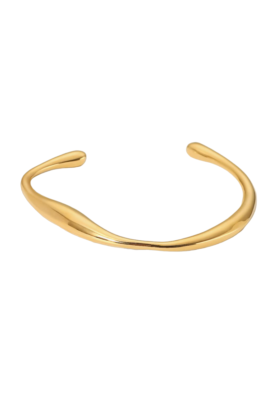 Modern Silhouette Cuff Bracelet