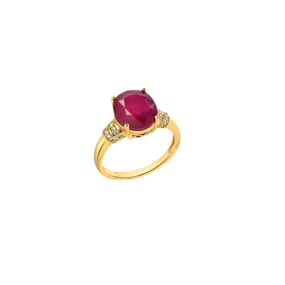 Ruby Oval Ring