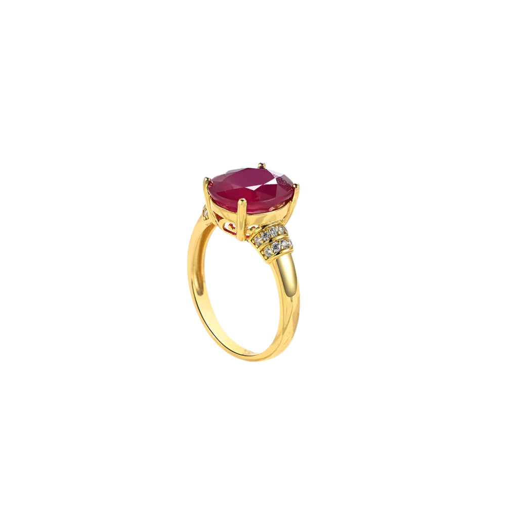 Ruby Oval Ring