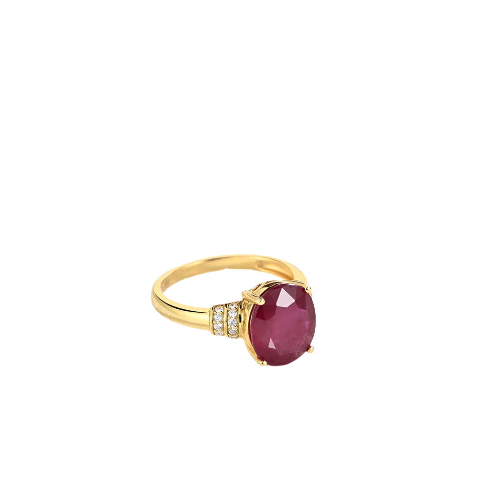 Ruby Oval Ring